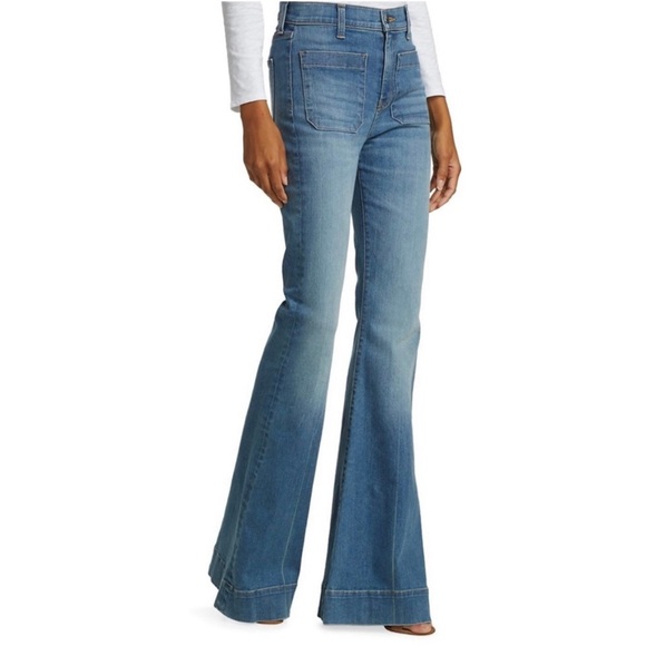 Veronica Beard Sheridan Flare Jeans - Picture 3 of 11